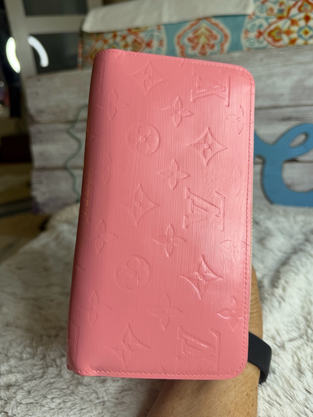 AUTHENTIC LOUIS VUITTON SPAIN PINK BALLERINE ZIPPY WALLET - Picture 4 of 16